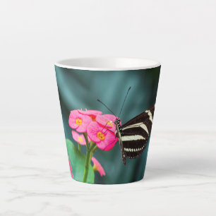 Tasse Latte Beau papillon