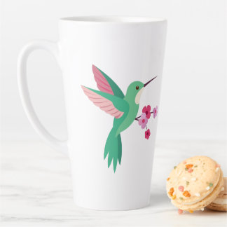 Tasse Latte Beau un colibri Mugs&Cups