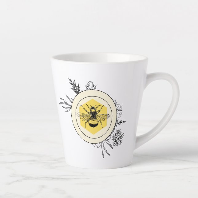 Tasse Latte Bee (Droite)