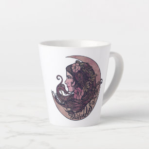 Tasse Latte Béni Soit La Déesse Lune Art Pagan