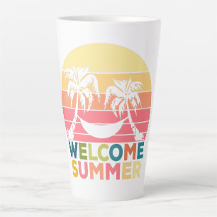 TASSE LATTE BIENVENUE ÉTÉ