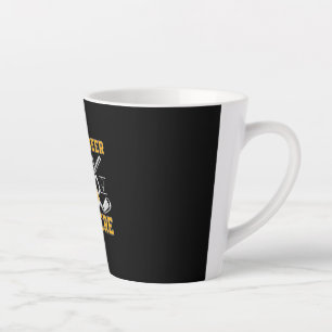 Tasse Latte Bière Drinker Golf Et Bière Anniversaire
