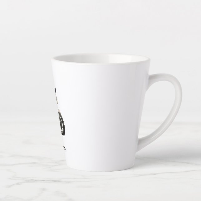 Tasse Latte Bike Lover  (Droite)