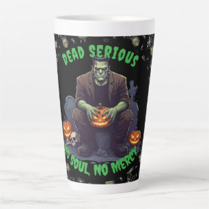 Tasse Latte 🖤 Black Frankenstein 💀 ☕