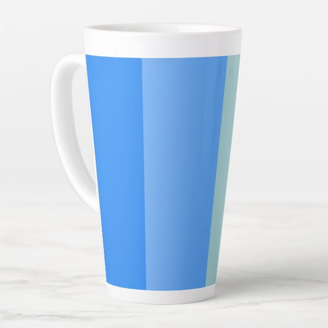 Tasse Latte Bleu (Angle gauche)