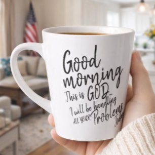 Tasse Latte Bonjour