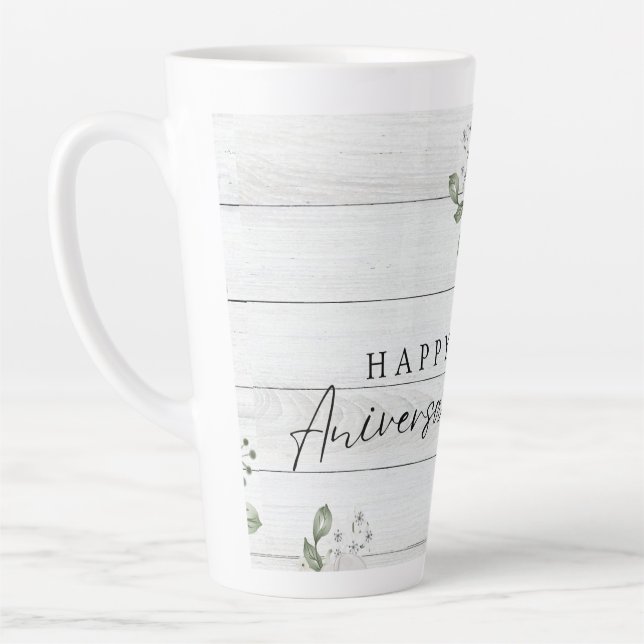 TASSE LATTE BONNE ANIVERSAIRE (Gauche)
