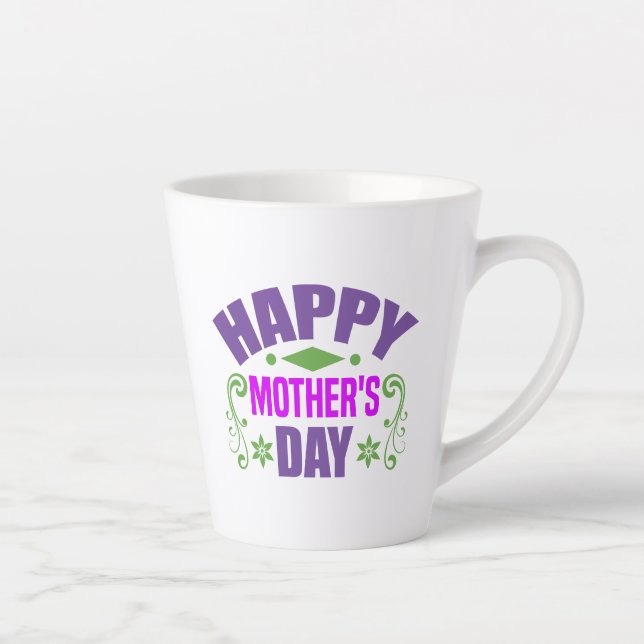 Tasse Latte Bonne fête des mères-64925 (Droite)