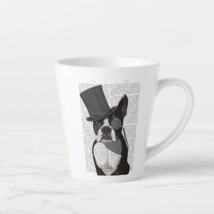 Tasse Latte Boston Terrier, Formal Hound et Casquette