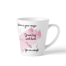 Boue en latte rose