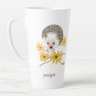 Tasse Latte Boug de hérisson personnalisé