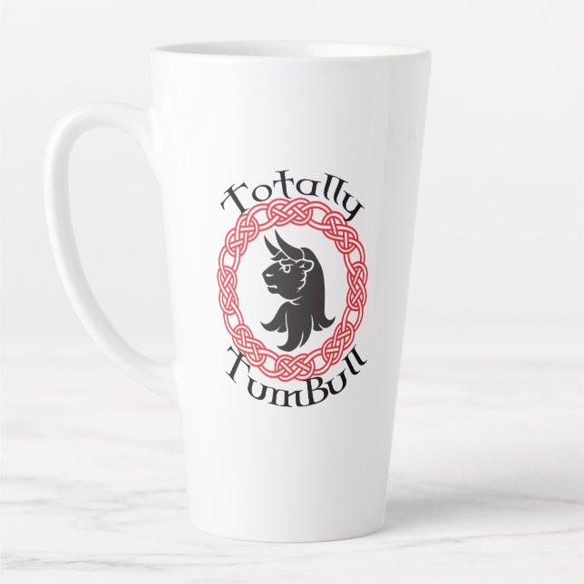 Tasse Latte Boug en latte de tournesol personnalisé (Gauche)