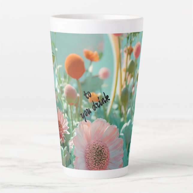 Tasse Latte boule de cercueil de rêve (Devant)