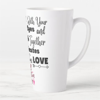 Tasse Latte Bouteille à café en latte