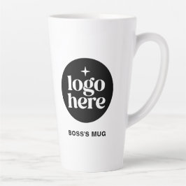 Tasse Latte Branded Custom Employee Business Logo