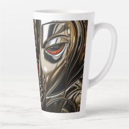 Tasse Latte Bronze Profile Art