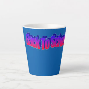 Tasse Latte BTS-Rouge-Bleu