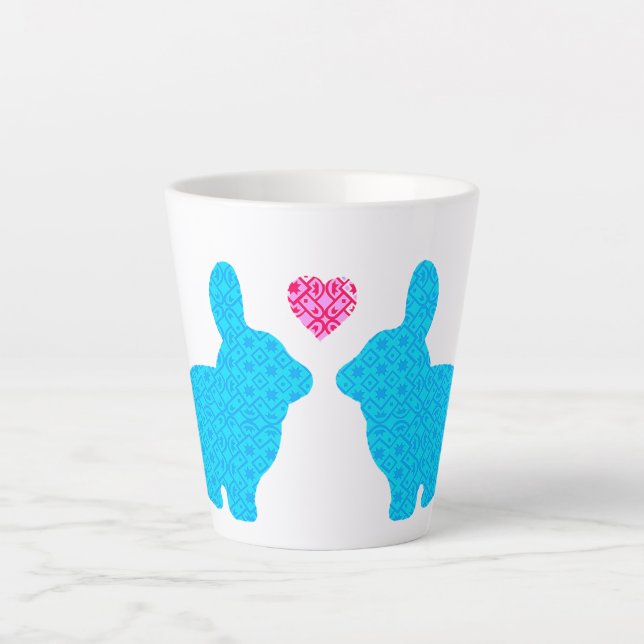 Tasse Latte Bunny Love (Devant)