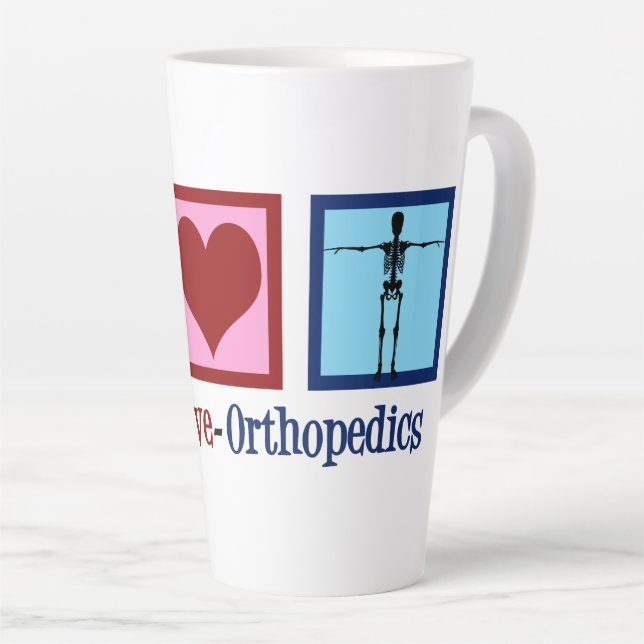 Tasse Latte Bureau Orthopédie de Paix Orthopédie (Angle droit)