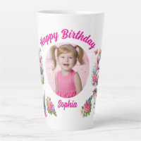 Cadeau Anniversaire Fille Photo Licorne Fleur Magi