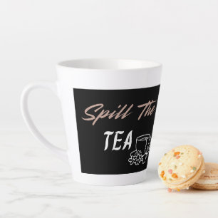 Tasse Latte Cadeau d'anniversaire élégant et mignon pour elle