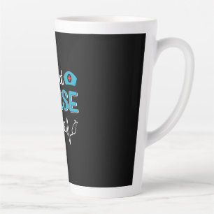 Tasse Latte Cadeau infirmière   Vivre Cette Vie Infirmière