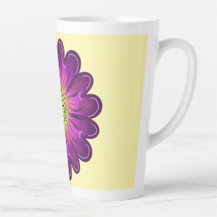 Tasse Latte Cadeau personnalisé Coussin Rond