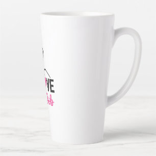 Tasse Latte Cadeau pour infirmière j'adore mon travail