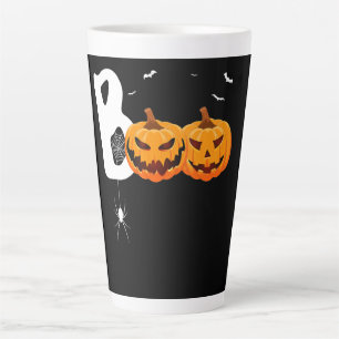 Tasse Latte Cadeau Spider Araignée Citrouille d'Halloween