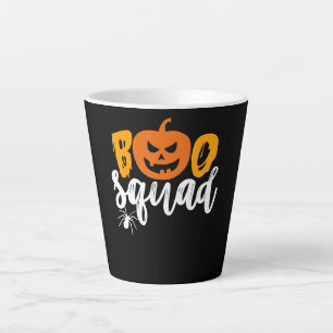 Tasse Latte Cadeau Spider   Boo Squad - Citrouille Spider Hall