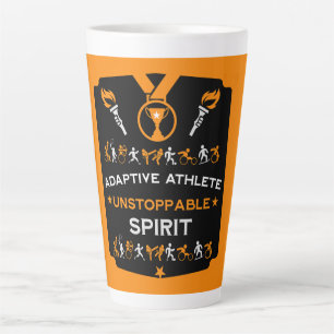 Tasse Latte Cadeau sportif Adaptive Handicap