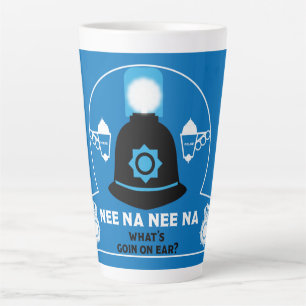 Tasse Latte Cadeaux Et Accessoires De Police Britannique