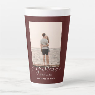 Tasse Latte Cadeaux PHOTOS Personnalisés Thème Bourgogne