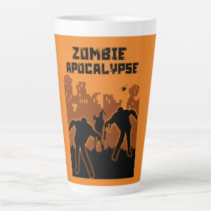 Tasse Latte Cadeaux Zombie Apocalypse
