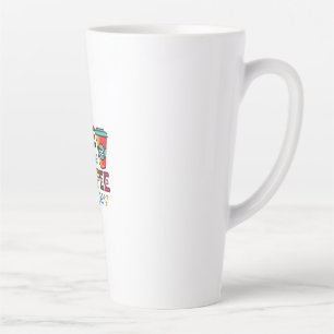 Tasse Latte Café Art Life Happens Café Aide