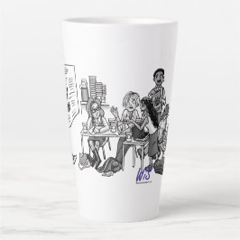 Tasse Latte Café et thé en boîte WiS