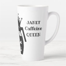 Caféine personnalisée QUEEN Café Pot