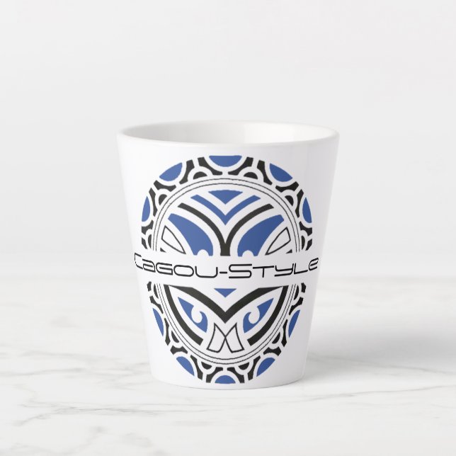 Tasse latte Cagou-Style (Devant)