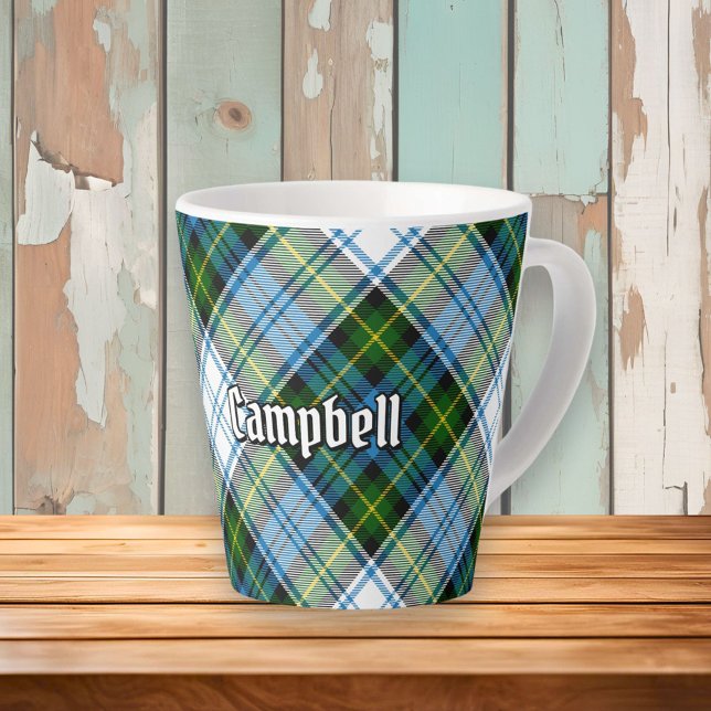Tasse Latte Campbell Dress Tartan (Créateur téléchargé)