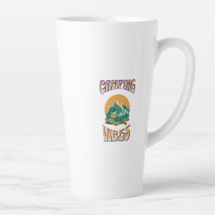 Tasse Latte Camping théière à thème