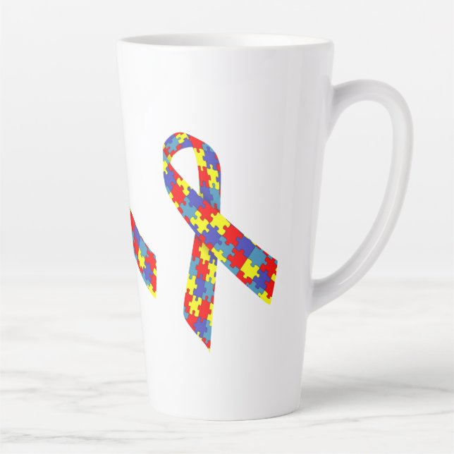 Tasse Latte Caneca grande para café latte laço2 (Droite)