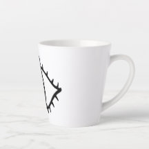Caneca para café latte