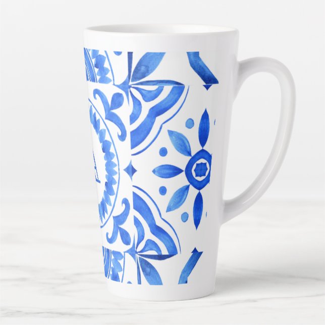 Tasse Latte Caneca Sntorini (A) (Droite)