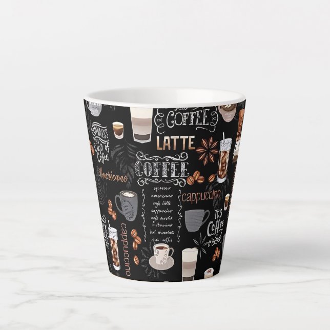 Tasse Latte cappuccino américain (Devant)