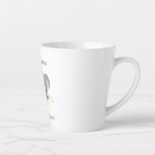 Tasse Latte Cappuccino de cacao de souris (Droite)