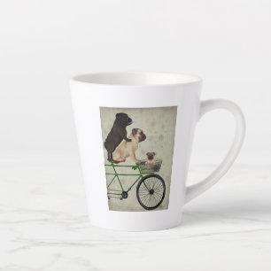 Tasse Latte Carlins à vélo