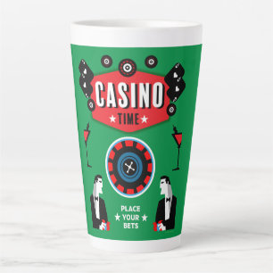 Tasse Latte Casino Gambling Poker Roulette