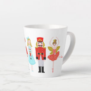 Tasse Latte Casse-Noisette Caractères Ballet de Noël Café M