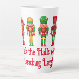 Tasse Latte Casse-noix de Noël 