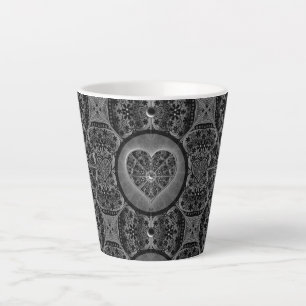 Tasse Latte Céramique noir